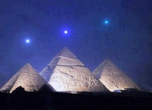 pyramids and planets align