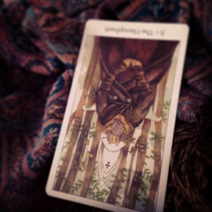 Padmes Card of the Day Hierophant reversed