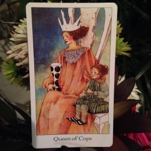 Queen of cups Padmes Card of the Month